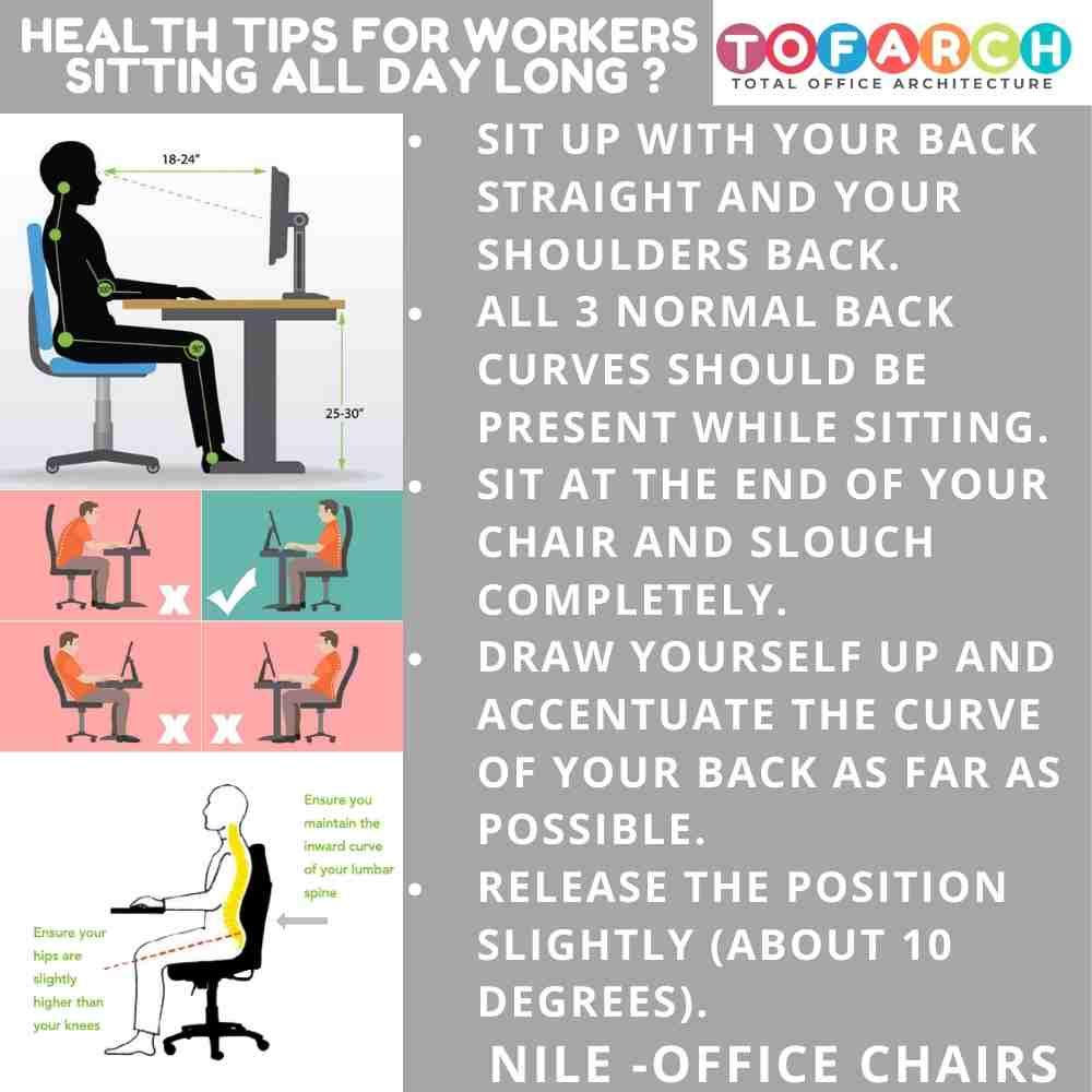 Tips to Seating in Office Chair